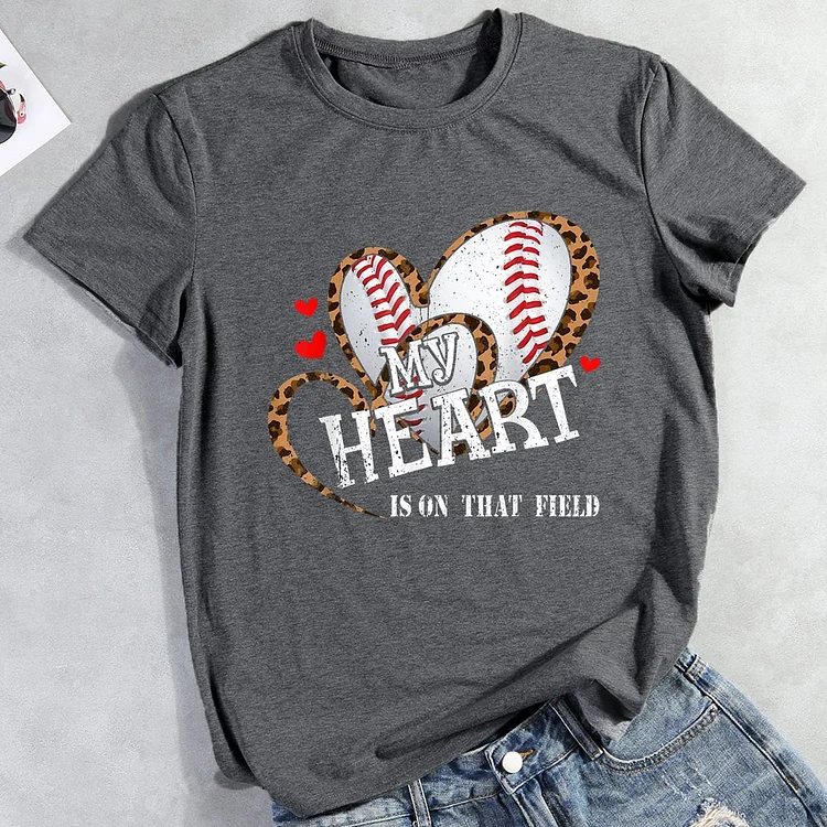 AL™ My Heart Is On That Field T-Shirt-012900-Annaletters