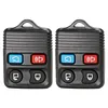 2 Set Car Key 315/433MHZ Clicker Transmitter Compatible for Ford Mazda 4 Buttons