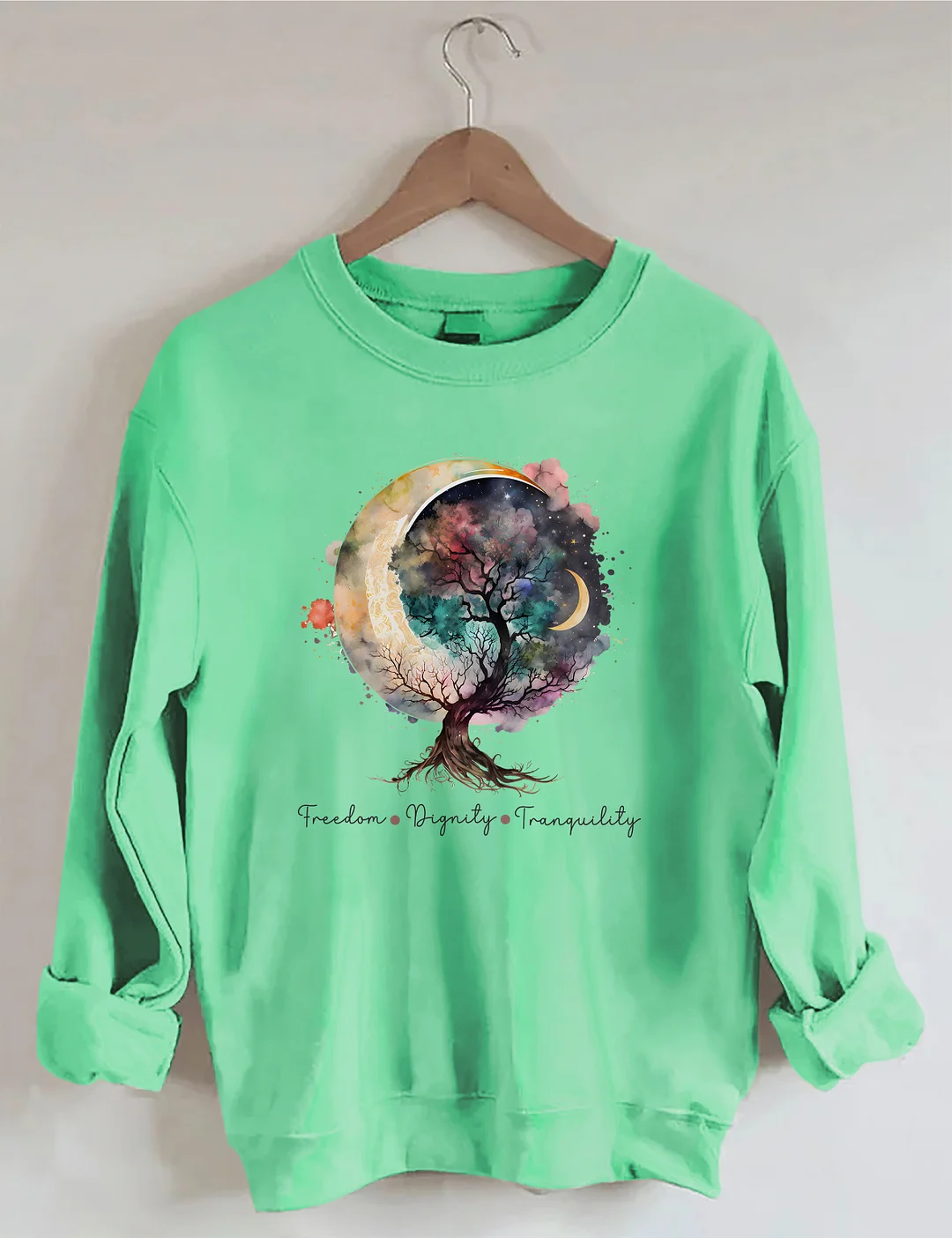 Freedom Dignity Tranquility Sweatshirt