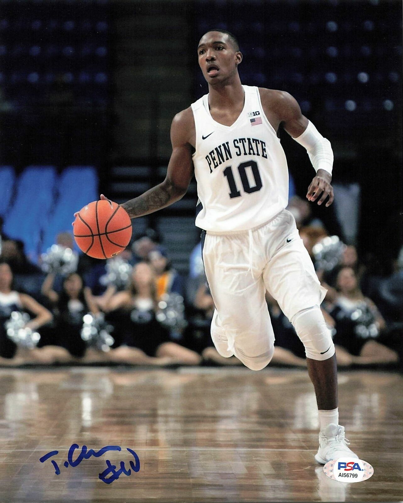 Tony Carr signed 8x10 Photo Poster painting PSA/DNA Penn State Autographed