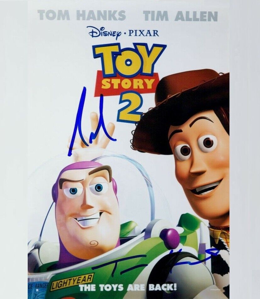 Tom Hanks / Tim Allen ( Toy Story ) Autographed Signed 8x10 Photo Poster painting REPRINT