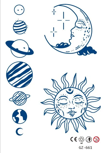 Temporary Tattoo Sticker Skull Wing Flower Cross Juice Ink Lasting Girl Women Chest Neck Hand Finger Fake Small Tatoo Hot Sale