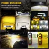 3 Inch LED Pods Work Light Bar White & Yellow 12V-48V Motorcycle Fog Lights 40W