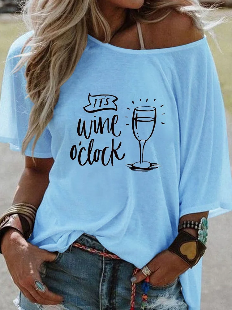Bestdealfriday It's Wine O Clock Women's T-Shirt