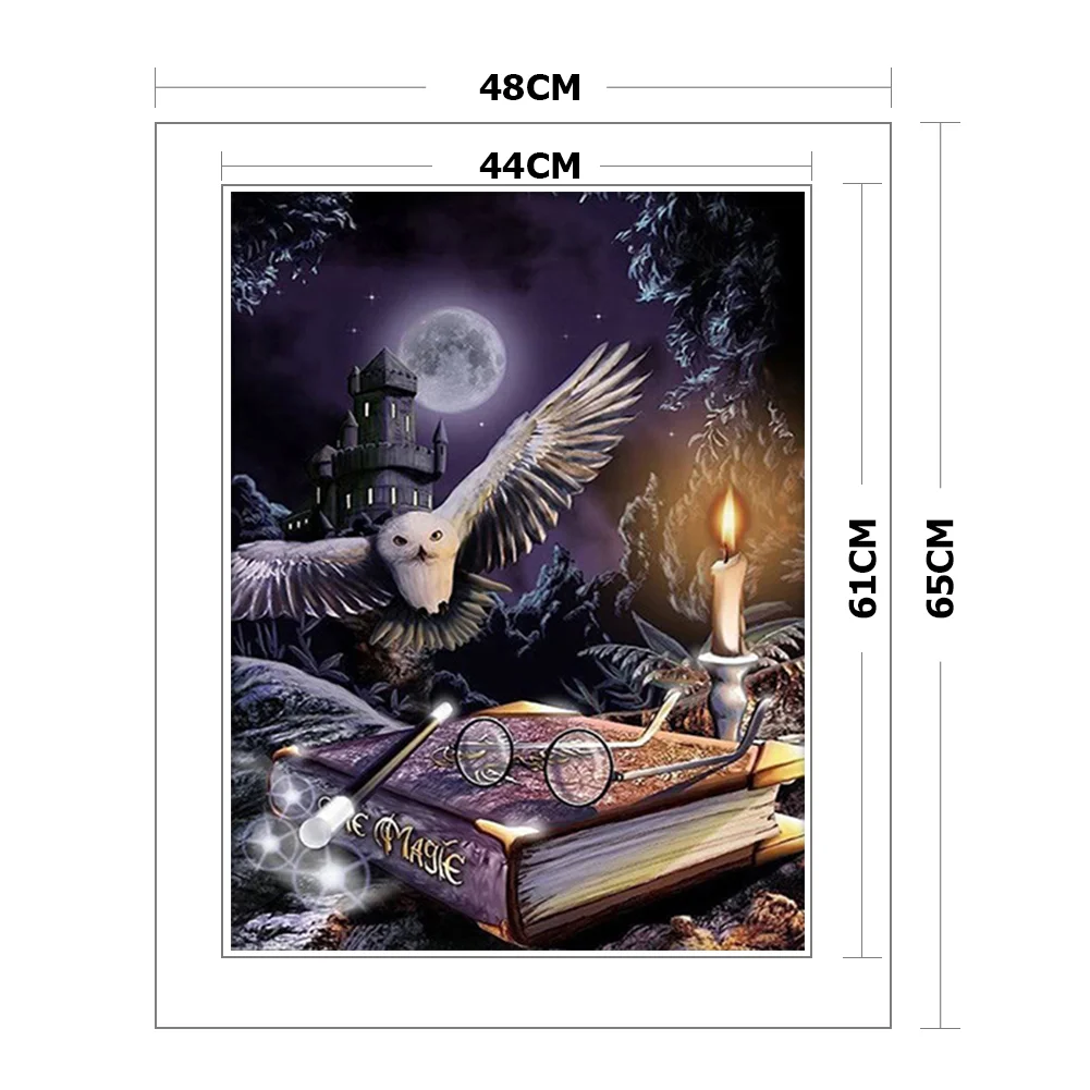 11CT Stamped Cross Stitch Eagle(Canvas|65*48CM)