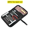 46/62 Piece Set Of Quick First Aid Cloth Kit And Tire Repair Tools-Delis666-Adracos