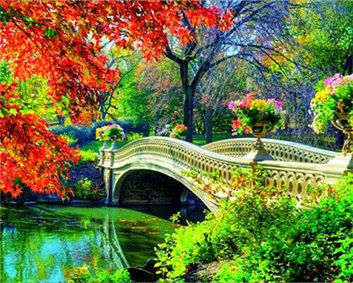 

Green Park In Switzerland – Paint By Numbers - 40*50CM, 501 Original