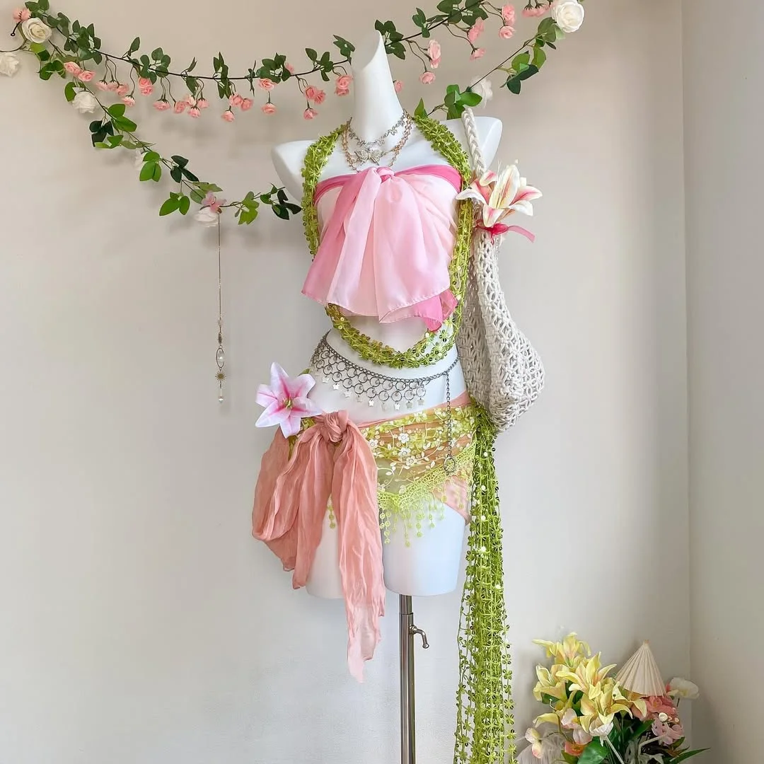 Boho Beach Bikini Set