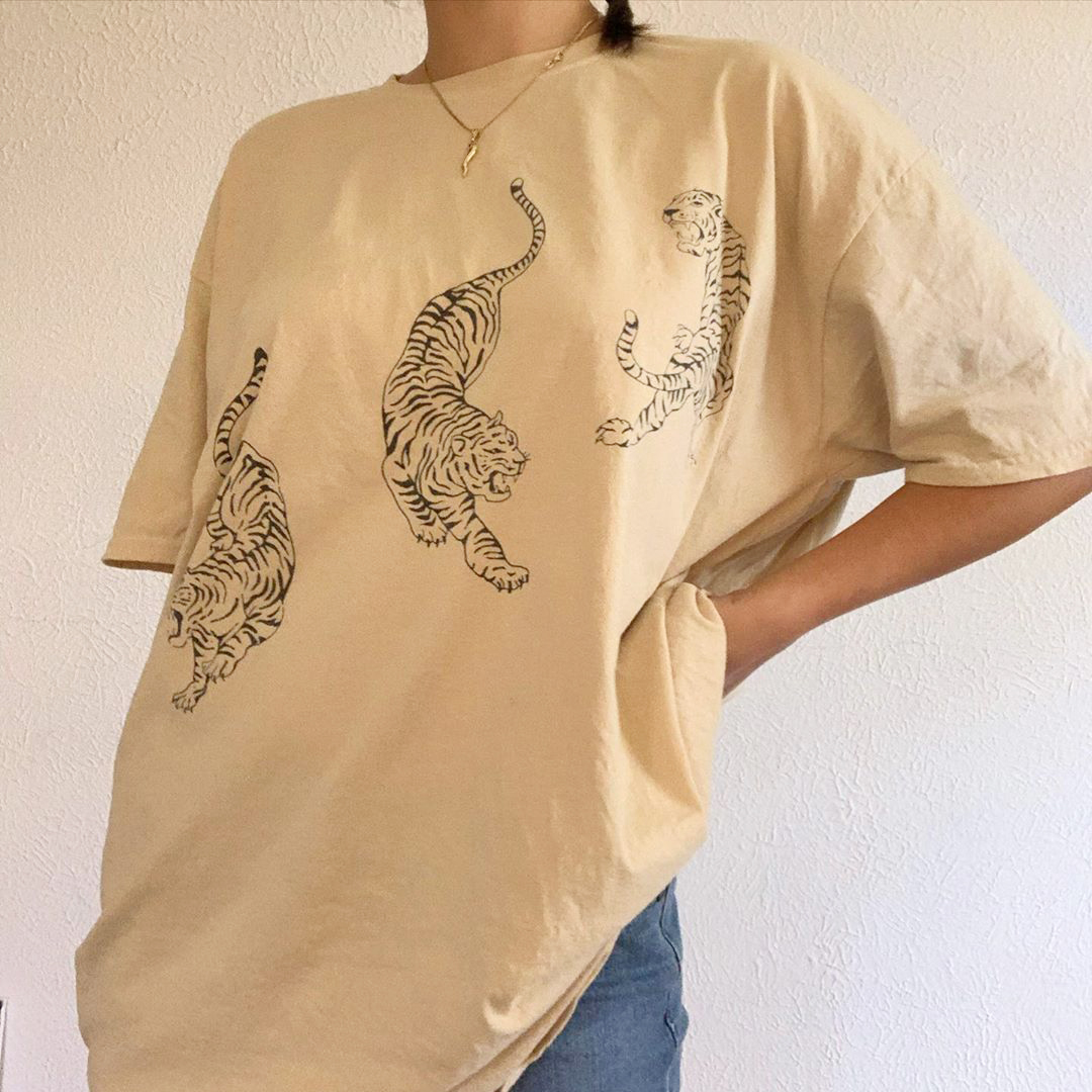 overdyed t shirt