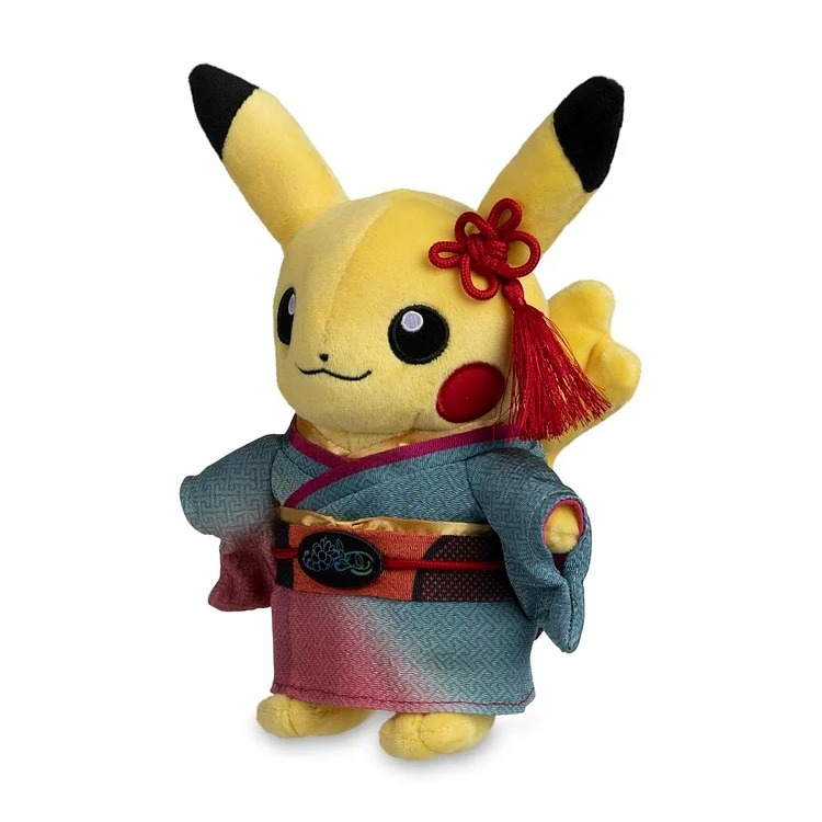 POKÉMON × KOGEI: Kimono Pikachu Plush - 8 ¾ In.