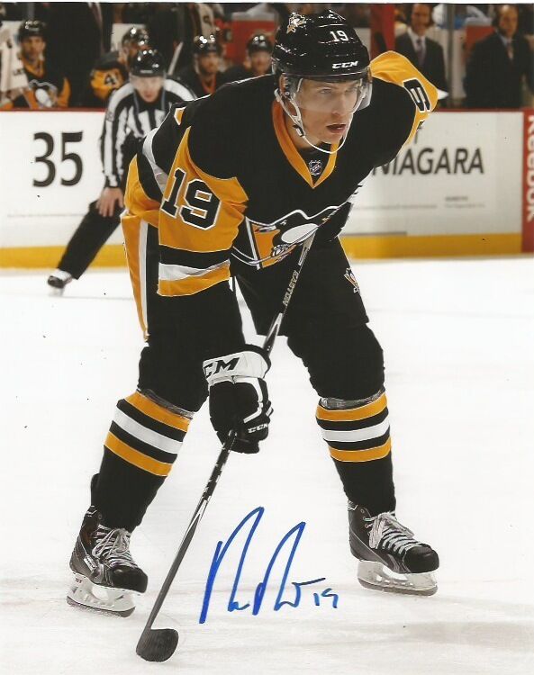 Pittsburgh Penguins Beau Bennett Signed Autographed 8x10 Photo Poster painting COA