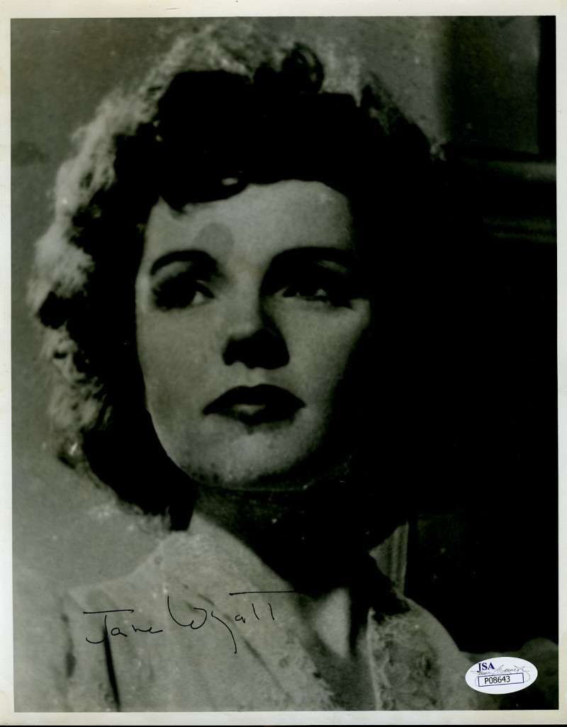 Jane Wyatt Jsa Signed 8x10 Photo Poster painting Authentic Autograph