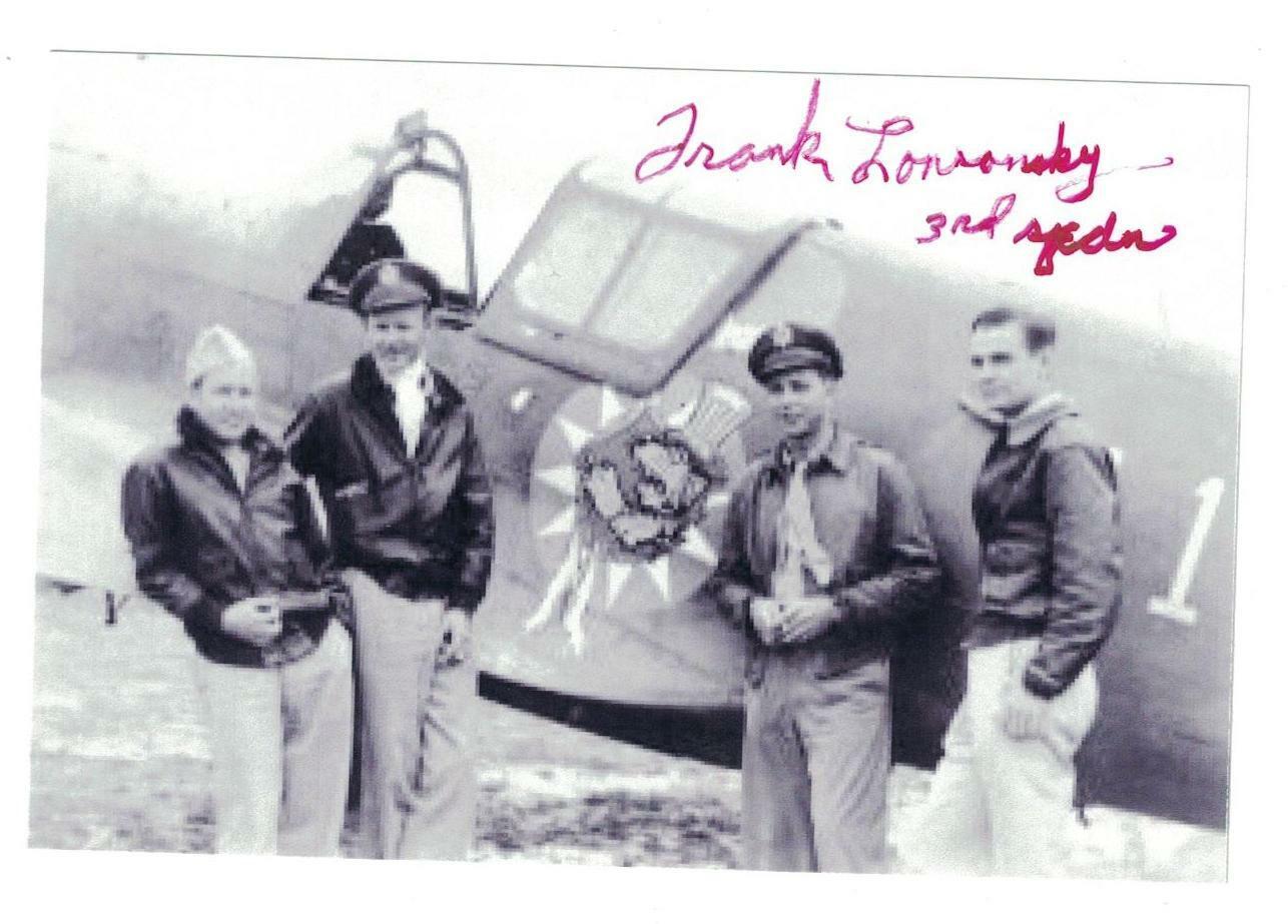 Frank Losonsky Signed Autographed 4x6 Photo Poster painting Pilot Flying Tigers B