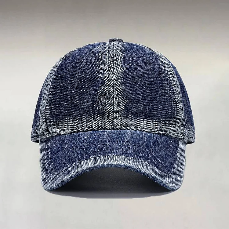 Men's Outdoor Denim Washed Breathable Baseball Cap