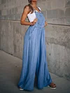 Denim Empire Wide Leg Jumpsuits