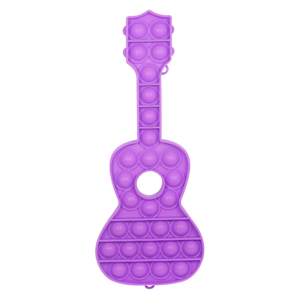 

Guitar Purple - Pop It Fidget Toy, 501 Original