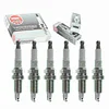 6 pc NGK V-Power Spark Plugs compatible with Jeep TJ 4.0L L6 1997-2006