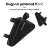 Bicycle Triangle Bag Large Capacity Bike Front Tube Bag for Outdoot Cycling