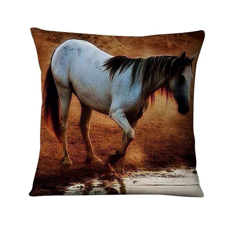 Linen Pillow Case  - Home 45*45cm