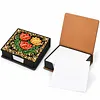 PU 5D Pearl Diamond Painting Kit Note Box DIY Diamond Art Notepad Box with 160 Sheets of Paper (Tulip Flower)