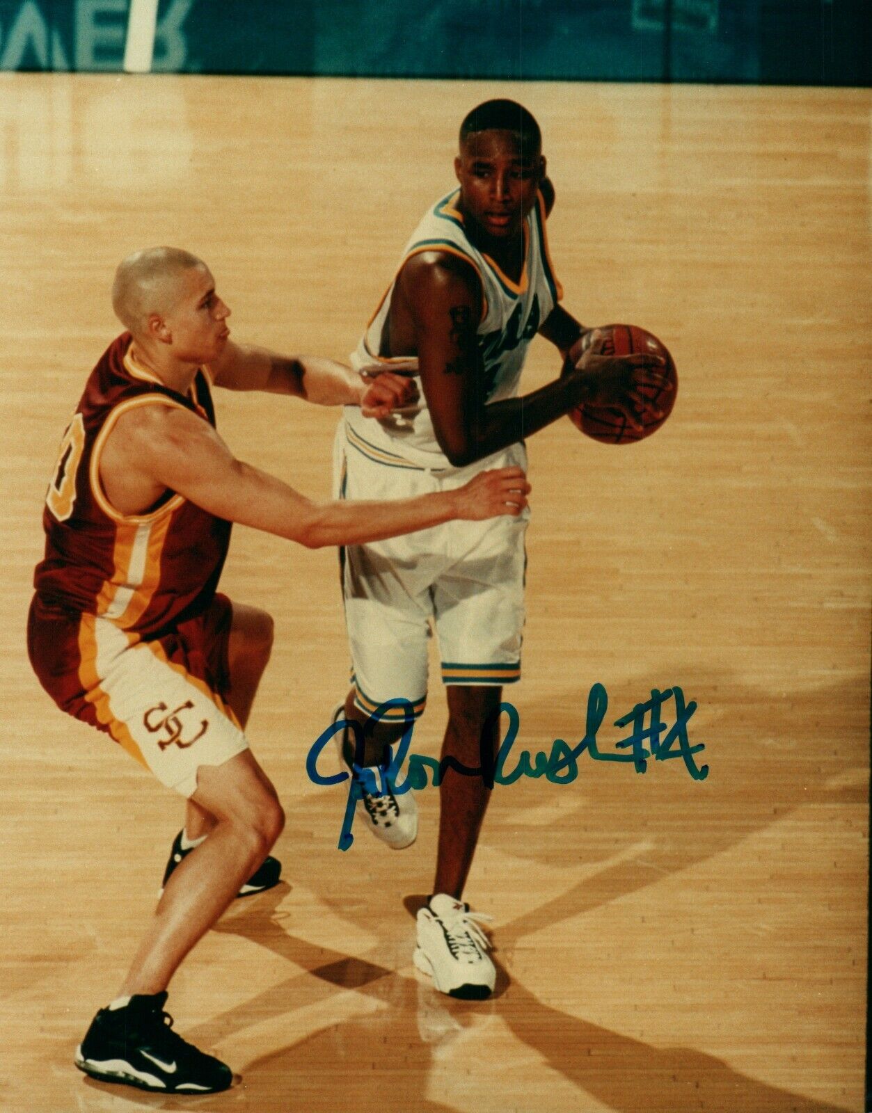 Jaron Rush NCAA College UCLA Hand Signed Autograph 8x10 Photo Poster painting