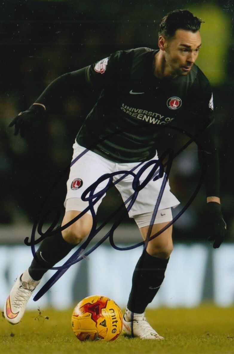 CHARLTON ATHLETIC HAND SIGNED CHRIS EAGLES 6X4 Photo Poster painting 1.