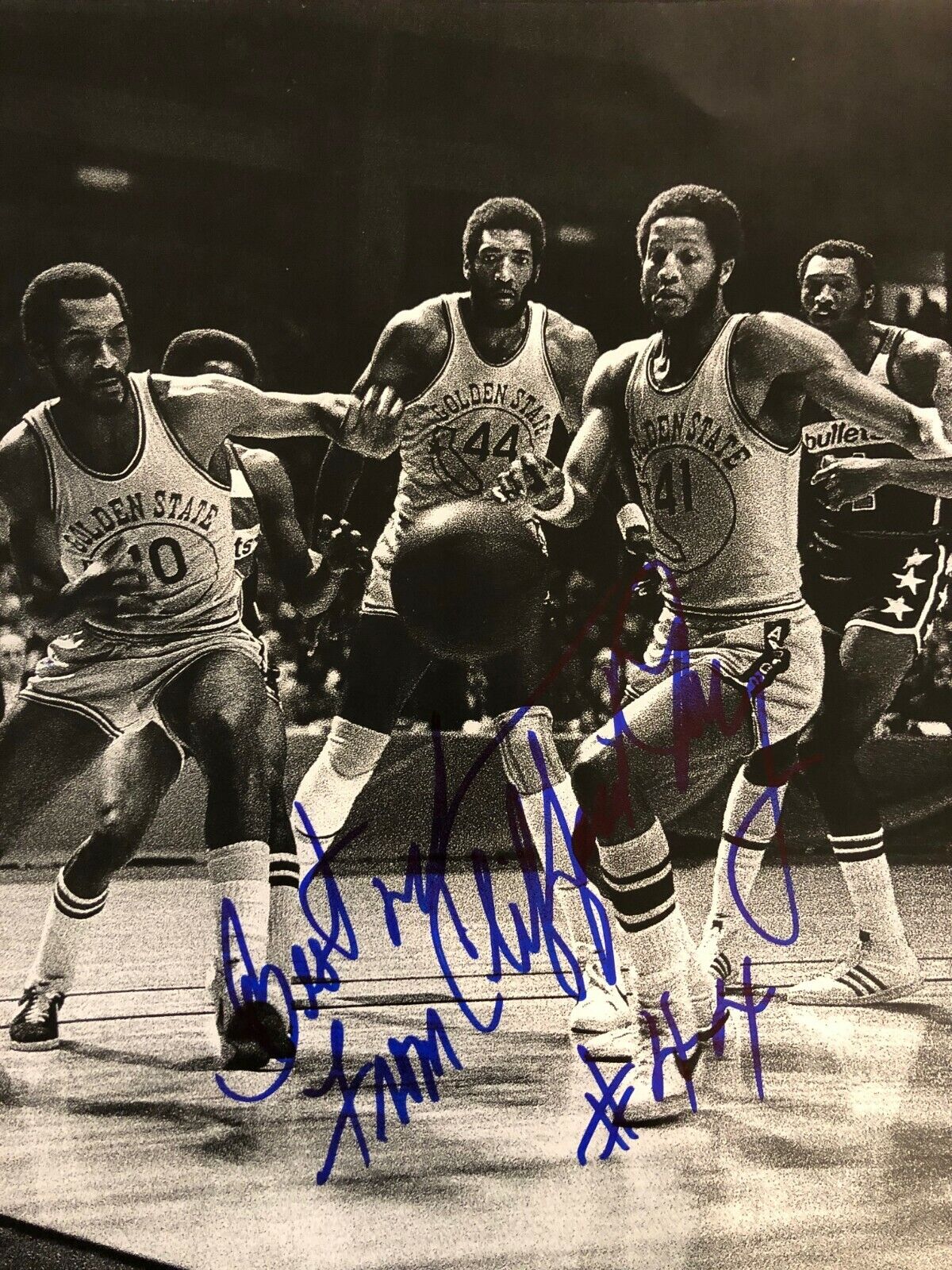 Signed 8x10 Clifford Ray Golden State Warriors Autographed Photo Poster painting COA