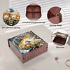 Diamond Painting Wooden Pearl 4 Slots Diamond Painting Storage Box for Adult Beginner