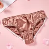 Mulberry silk seamless breathable briefs