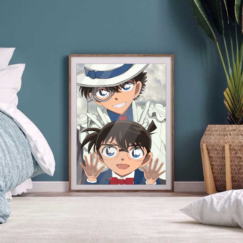 Diamond Painting - Full Round Drill - Conan(30*40cm)