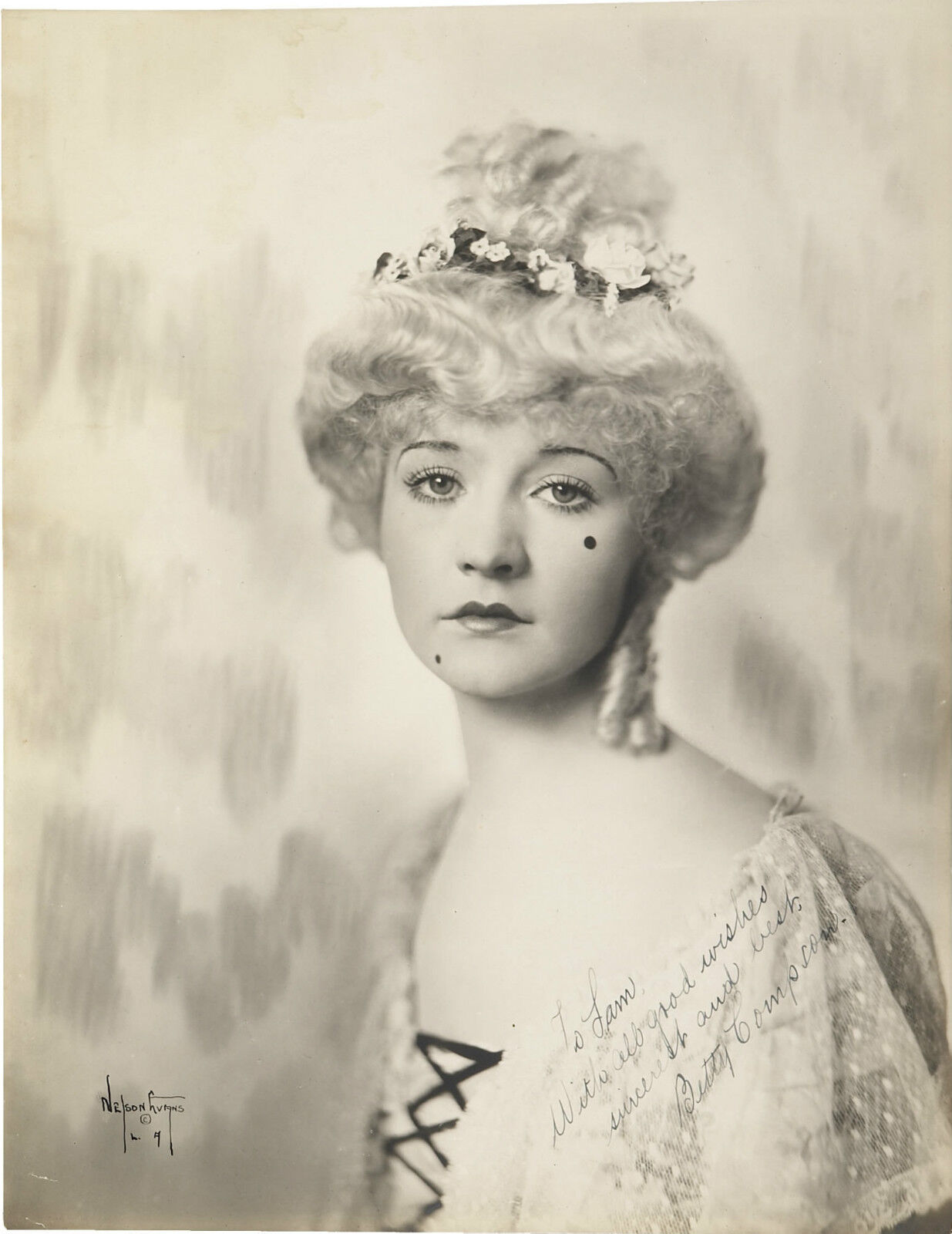 BETTY COMPSON Signed Photo Poster paintinggraph - Film Actress - Preprint