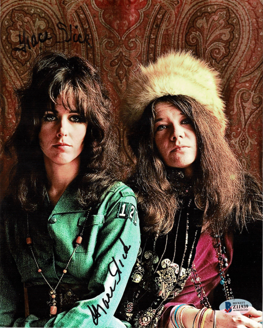 Grace Slick signed autographed 8x10 Photo Poster painting! Beckett BAS! 16247