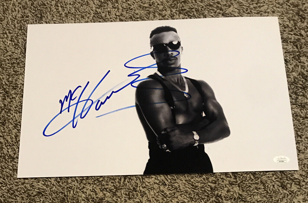 MC Hammer SIGNED Too Legit To Quit 11X17 Autographed Photo Poster painting Rapper JSA Coa