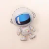 50PCS Space Astronaut Spaceship Rocket Aluminum Film Balloons Kids Party Restaurant Festive Decors