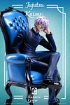 Satoru Gojo - Jujutsu Kaisen Resin Statue - Black And White Studio