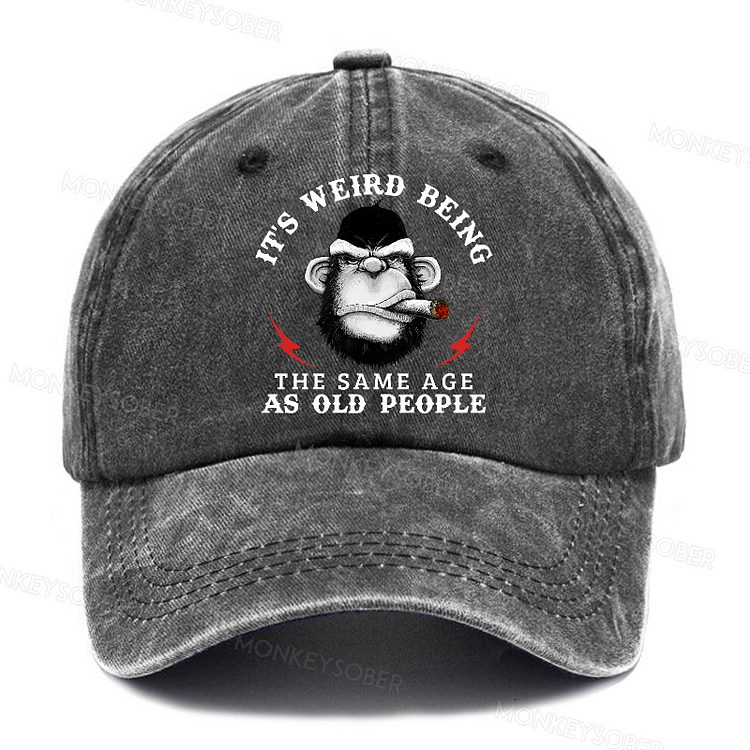It's Weird Being The Same Age As Old People Washed Baseball Caps