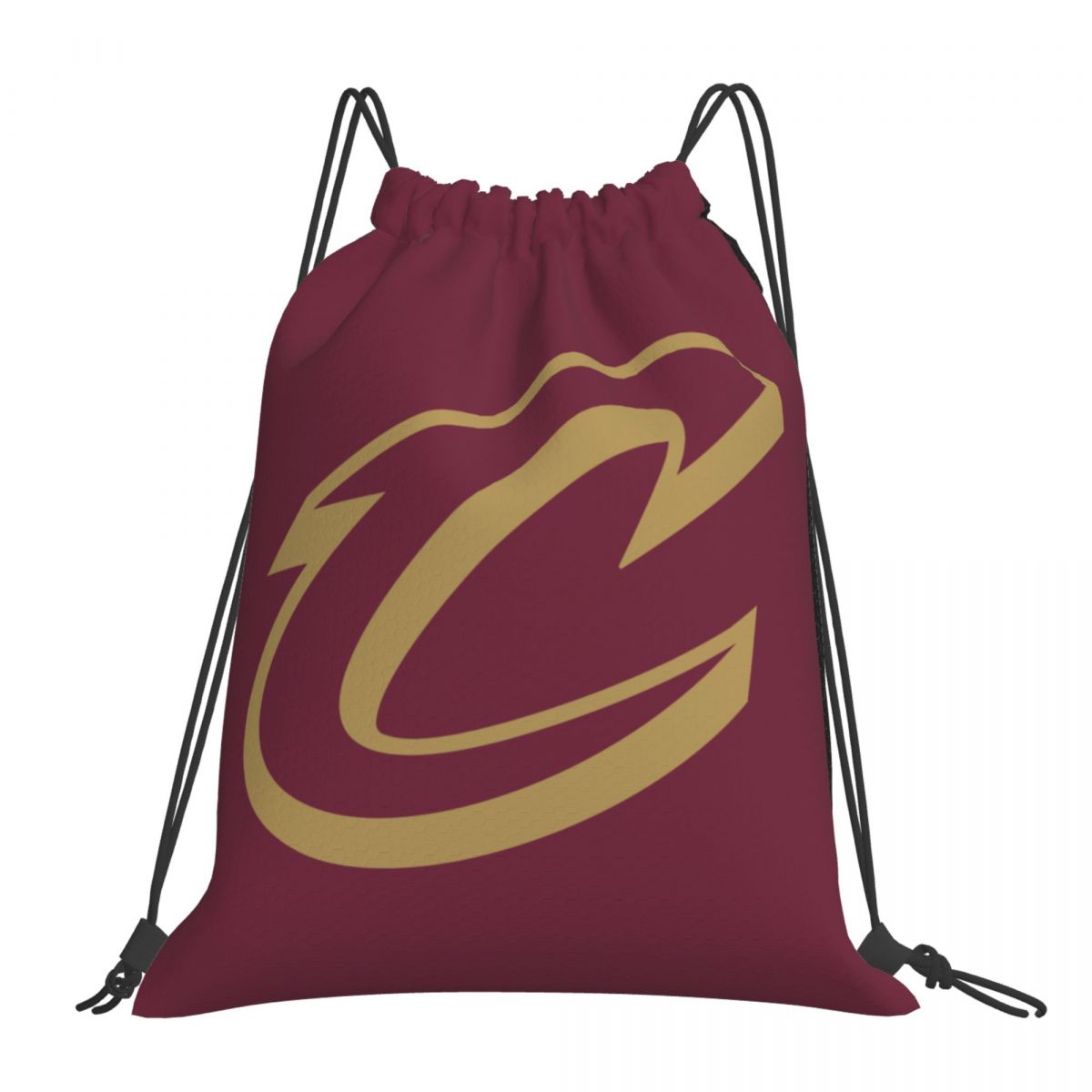 Cleveland Cavaliers Logo Foldable Sports Gym Drawstring Bag