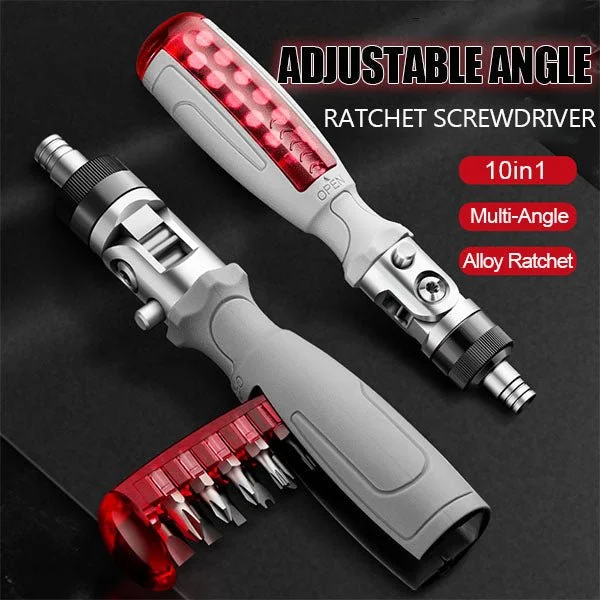 Multi-angle Torx Hex Ratchet Screwdriver Combination