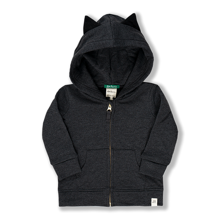 Jet Cat Ear Zip Hoodie