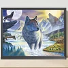 Diamond Painting-DIY Full Round Drill Wolf