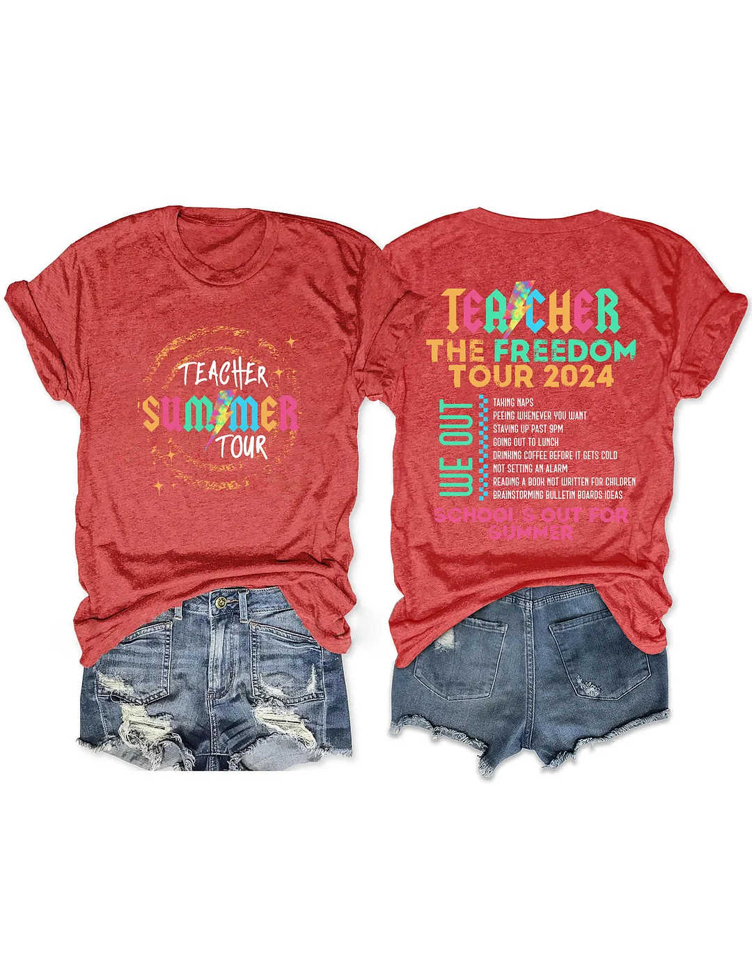 Teacher Summer Tour T-shirt