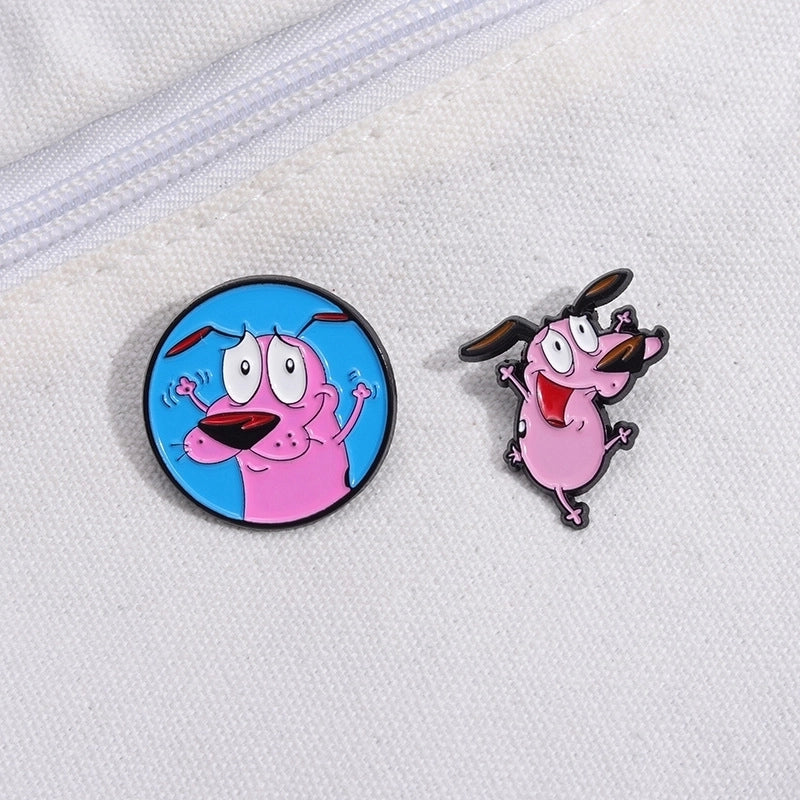 Cartoon Style Cute Cowboy Style Animal Bat Skull Alloy Stamping Stoving Varnish Women’s Brooches