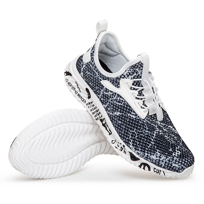 Summer Mesh Men Shoes Lightweight Sneakers Men Fashion Casual Walking Shoes Breathable Slip on Mens Loafers Black Size 46