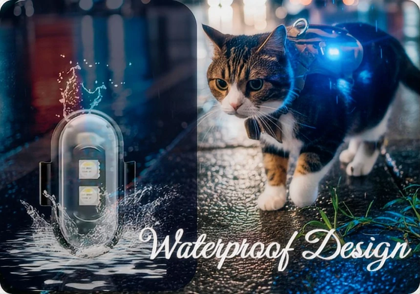 How to Use a Cat Tactical Harness with Remote LED for Nighttime Safety