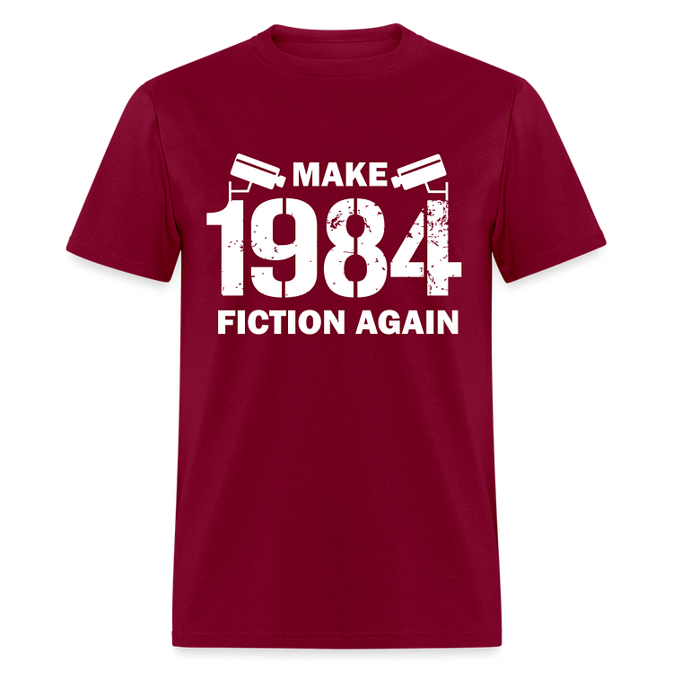Make 1984 Fiction Again Distressed Classic T-Shirt