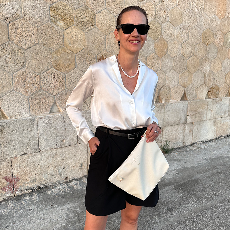 silk shirt