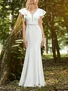 Falabal Mermaid Short Sleeves Maxi Dress