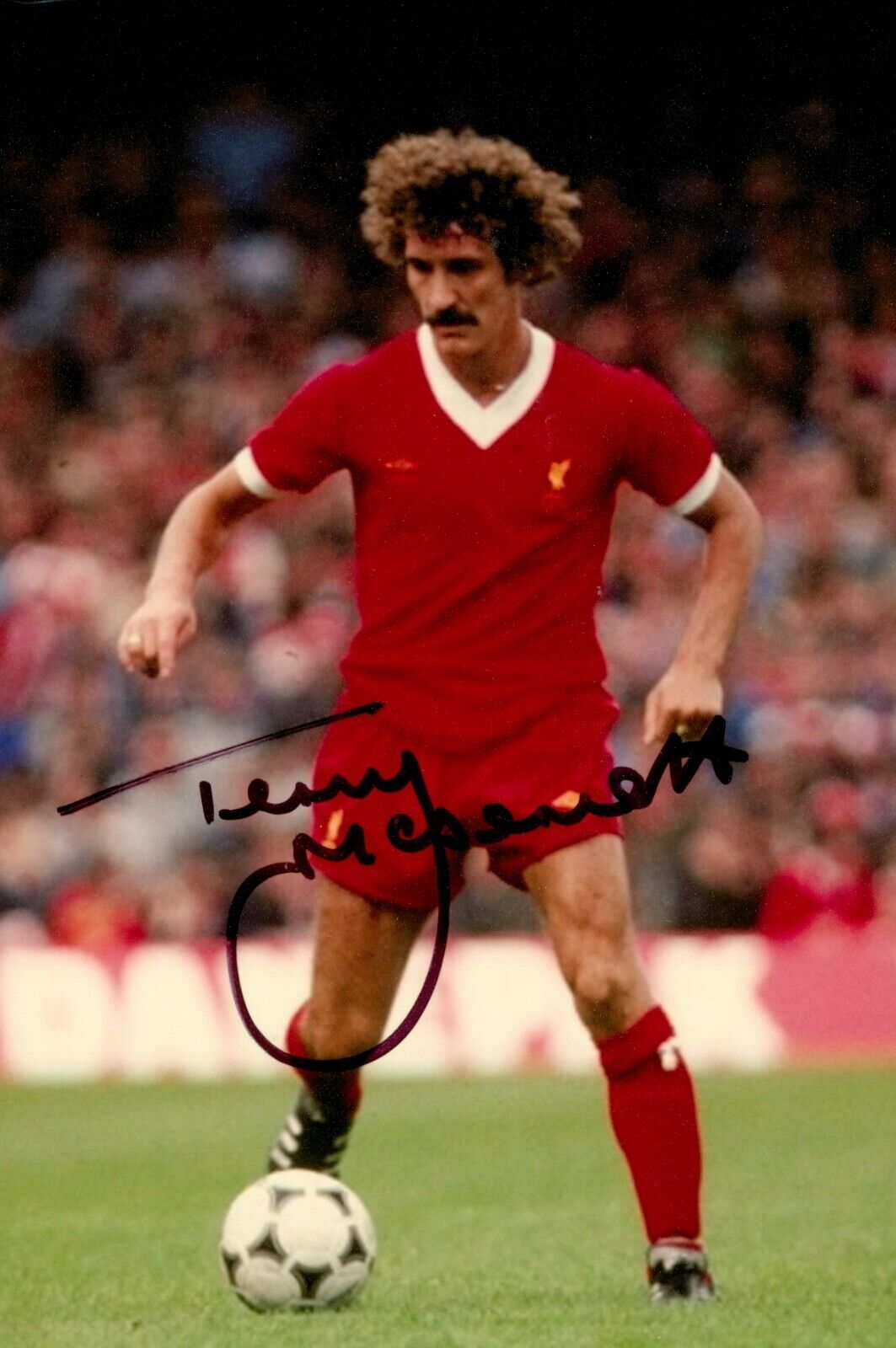 Terry McDermott Signed 6x4 Photo Poster painting Liverpool England Autograph Memorabilia + COA