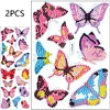 Diamond Painting Stickers Butterfly Pattern (two small sheets)