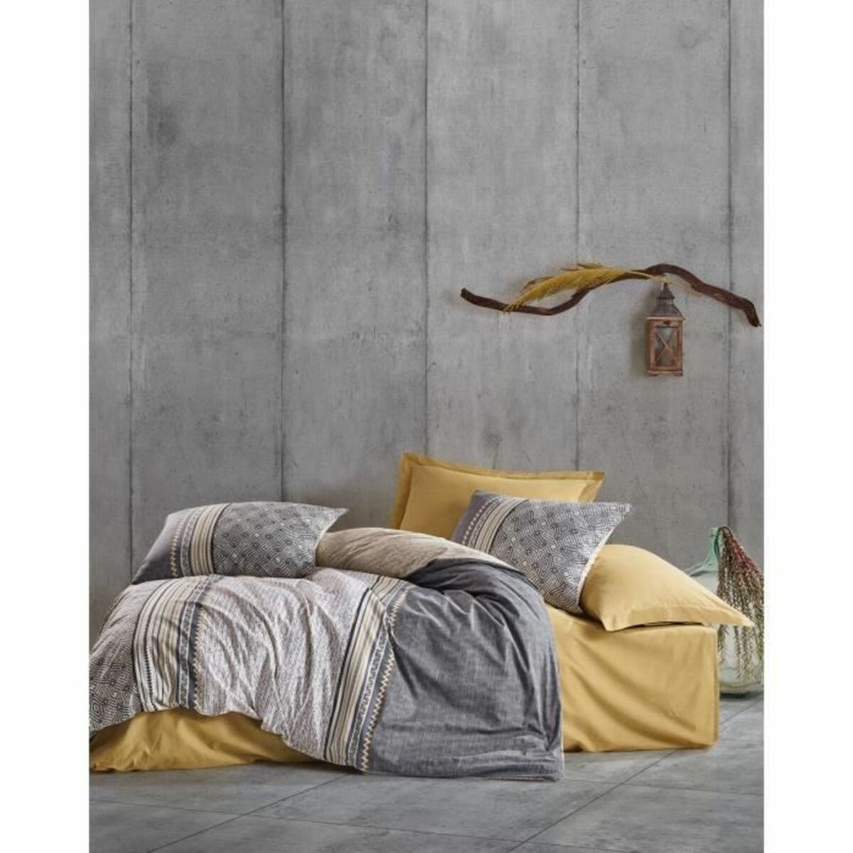 Duvet cover set Multicolour 220 x 240 cm